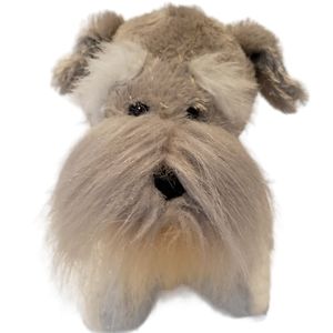 WEBKINZ Schnauzer Kids Stuffed Animal No Code